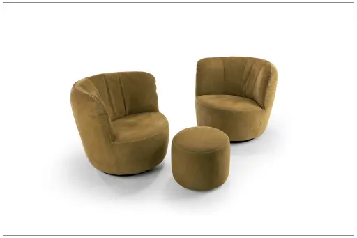 Design-Schaukelsessel 1119 DONNA